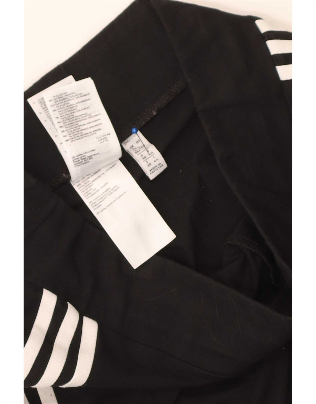 Adidas Leggings para mujer Reino Unido 12 Mediano Negro Algodón