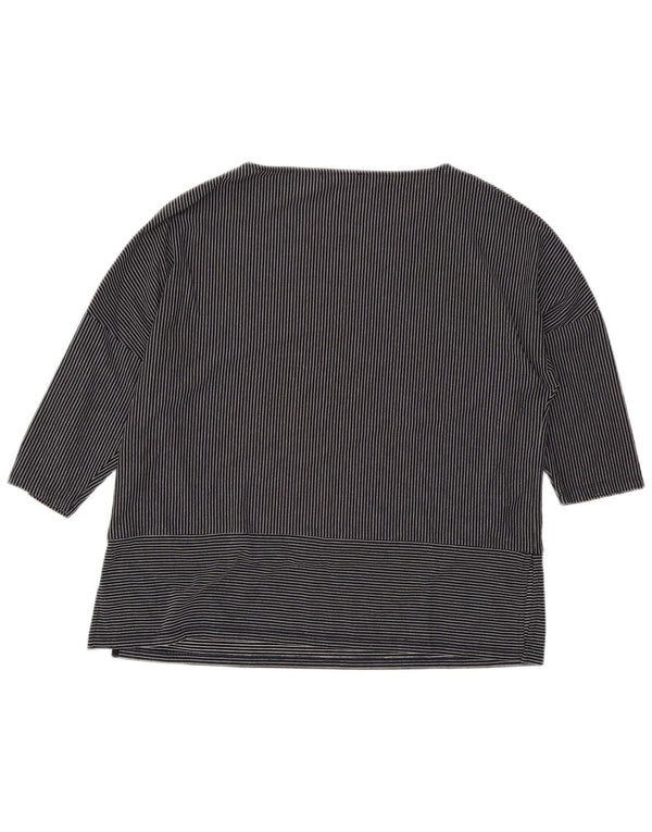 Marks & Spencer - Camiseta para mujer con manga 3/4, talla 40, talla XL, color azul marino