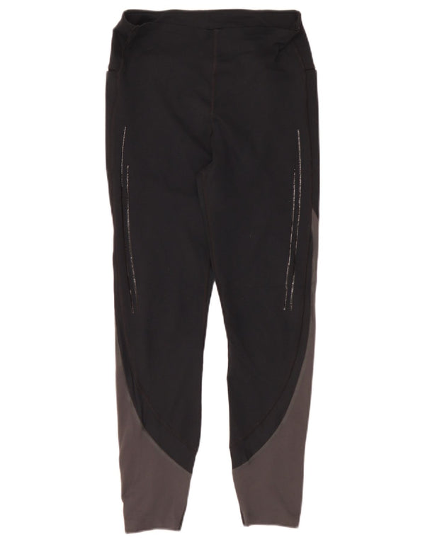 Under Armour Leggings para mujer UK 10 Small Negro Colorblock Poliéster