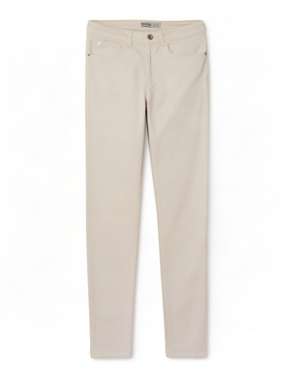 Zara Vaqueros pitillo para mujer EU 38 Small W28 L27 Blanco