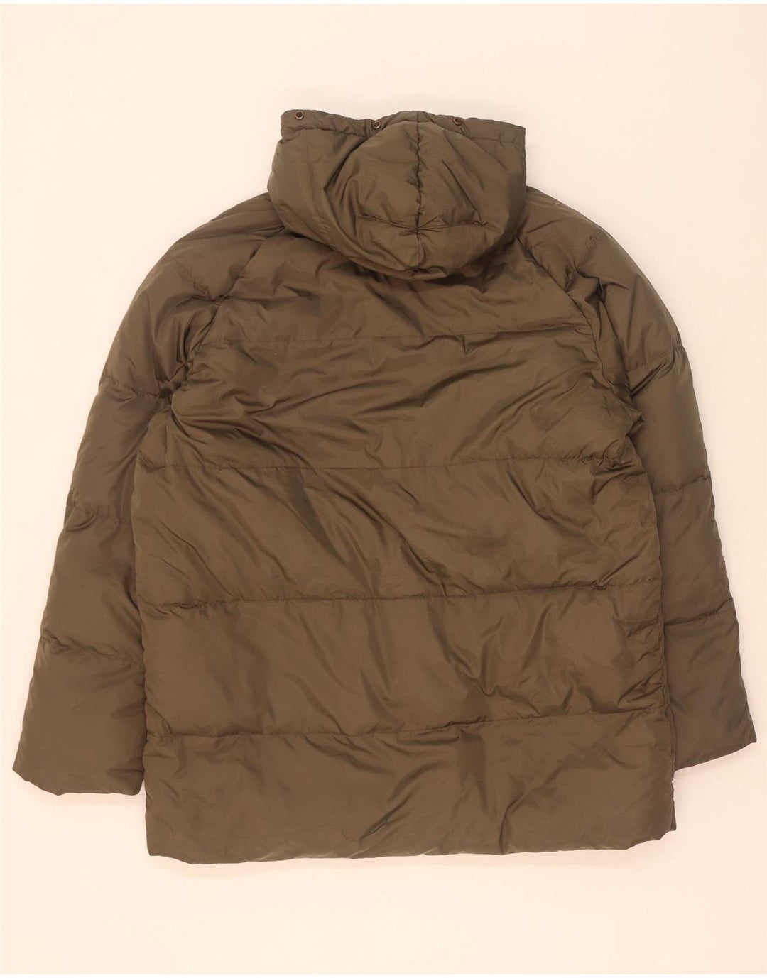 Belfe Chaqueta acolchada con capucha para hombre UK 44 2XL Poliamida caqui