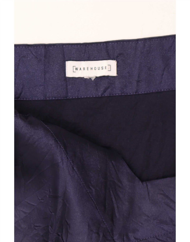 Warehouse Cami Top para mujer UK 12 Medium Navy Blue