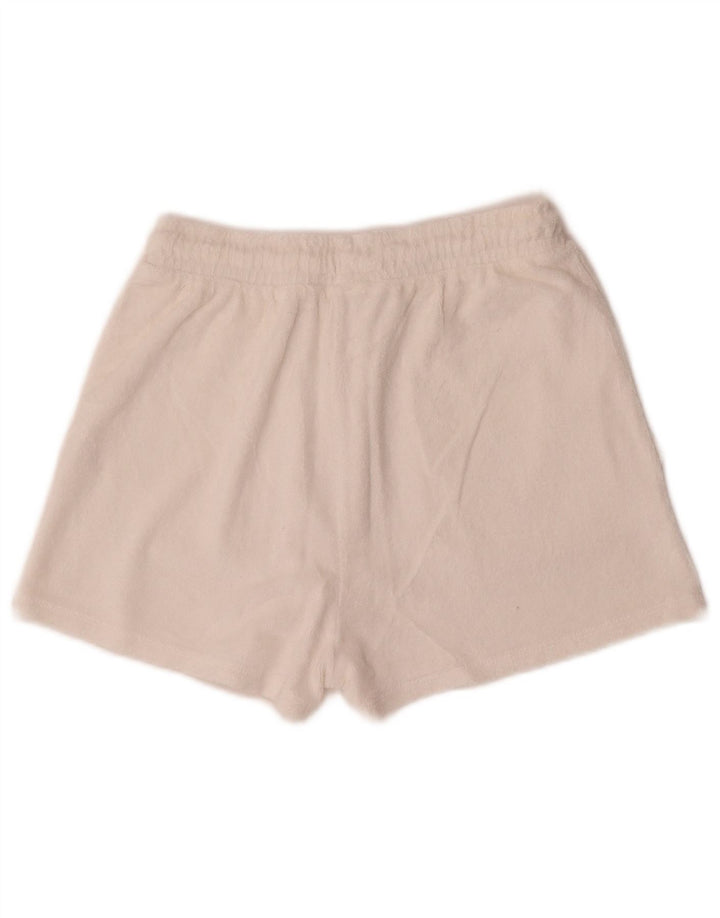 Zara Mujer Pantalones Cortos Deportivos UK 10 Small Blanco