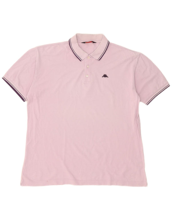 Kappa Polo Hombre 2XL Algodón Rosa
