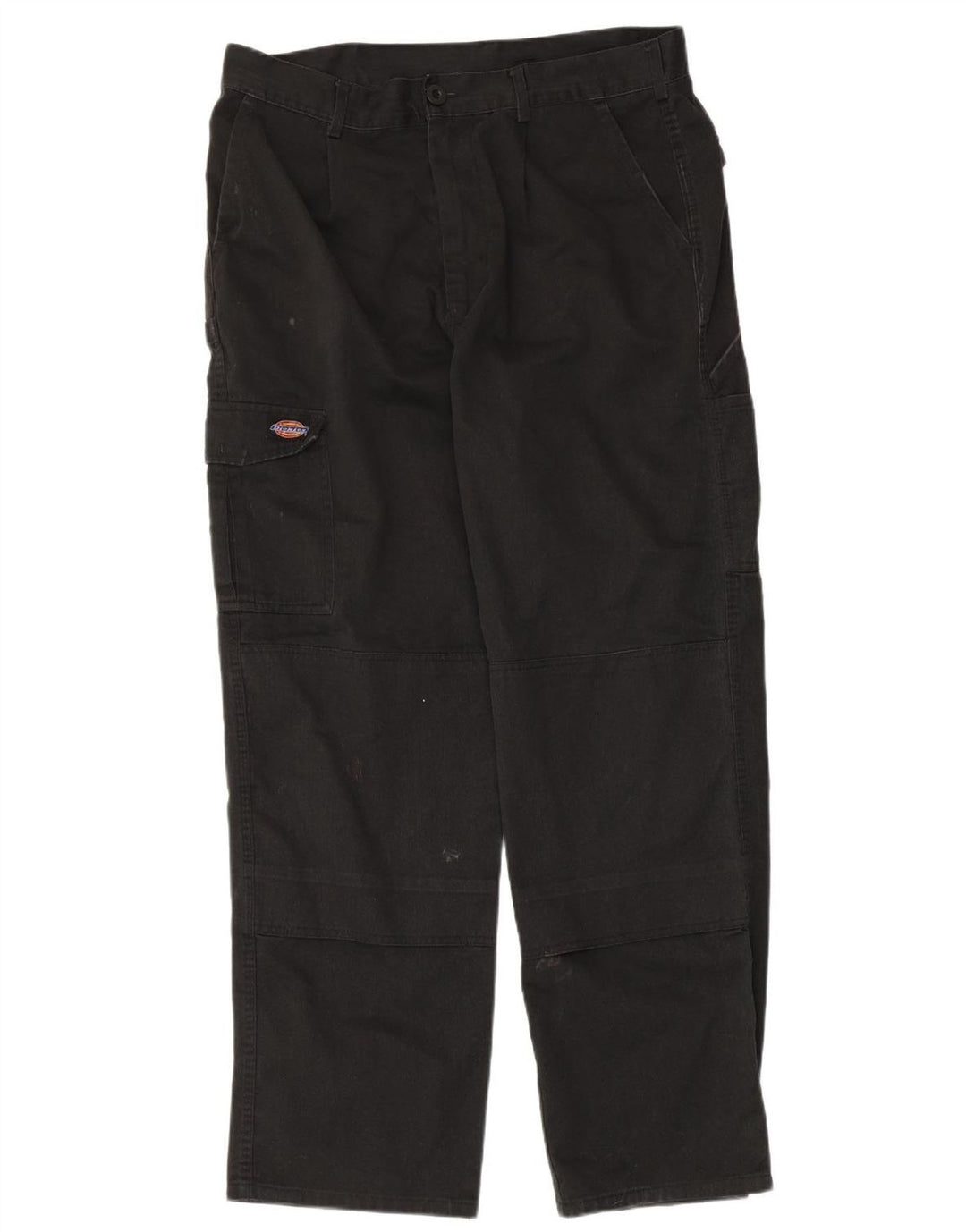 Dickies Pantalones cargo rectos Redhawk para hombre W36 L30 Poliéster negro