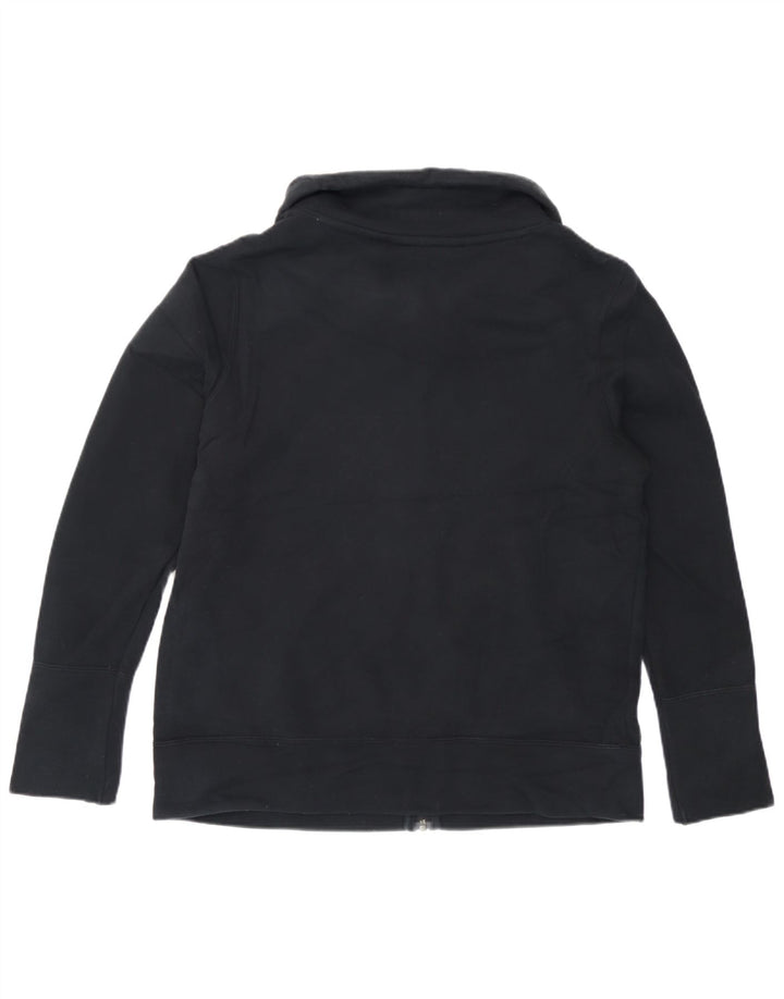 Puma - Chaqueta de chándal para mujer, talla 40, talla grande, algodón negro