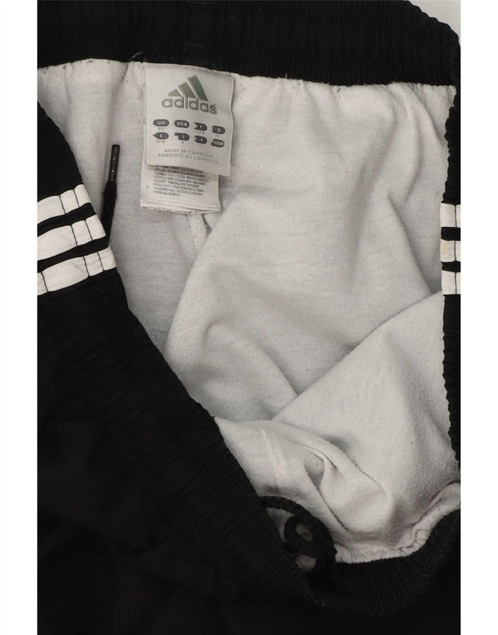 Adidas Hombre Pantalones De Chándal Joggers Medium Negro Poliéster