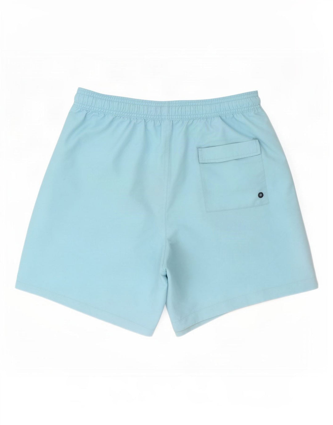 Calvin Klein Mens Graphic Swimming Shorts Small Blue Colourblock Polyester
