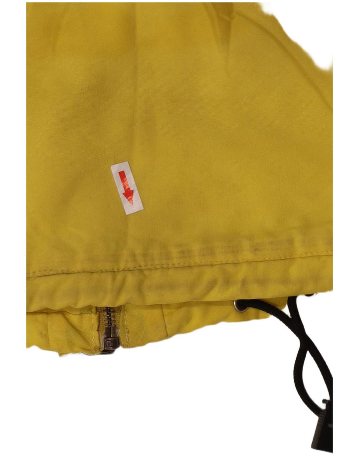 Sergio Tacchini Chaqueta de esquí con capucha para hombre UK 36 Small Yellow Colourblock