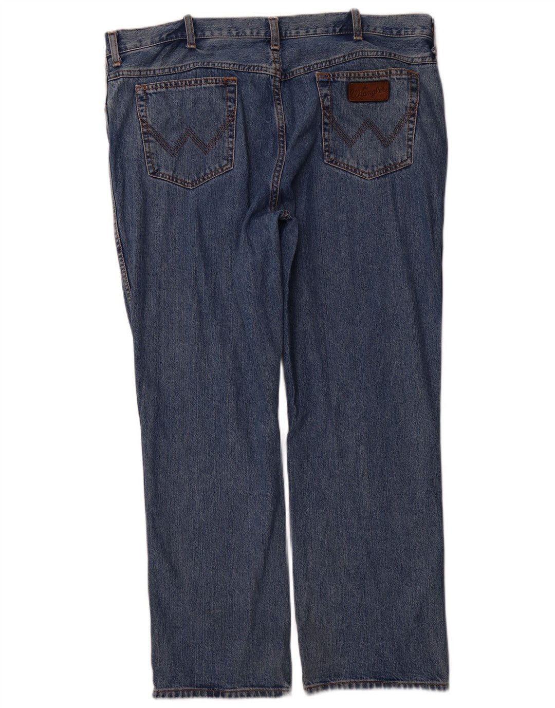 WRANGLER Vaqueros rectos Texas para hombre W42 L30 Algodón azul