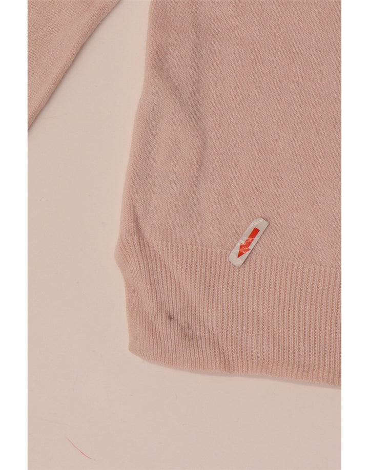 Marks & Spencer - Jersey de cuello redondo para mujer, talla 40, acrílico rosa mediano