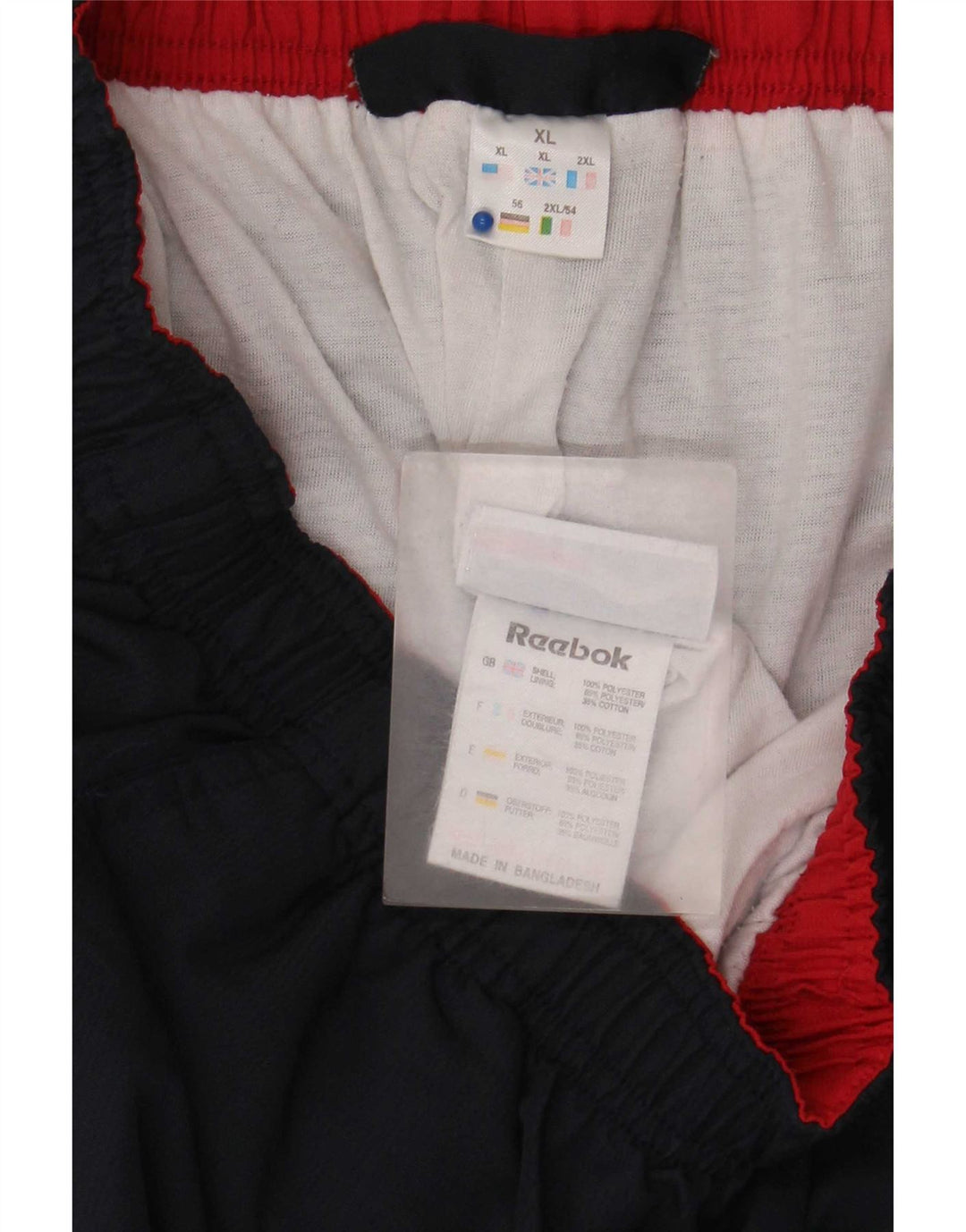 Adidas Hombre Capri Pantalón Chándal XL Azul Marino Poliéster