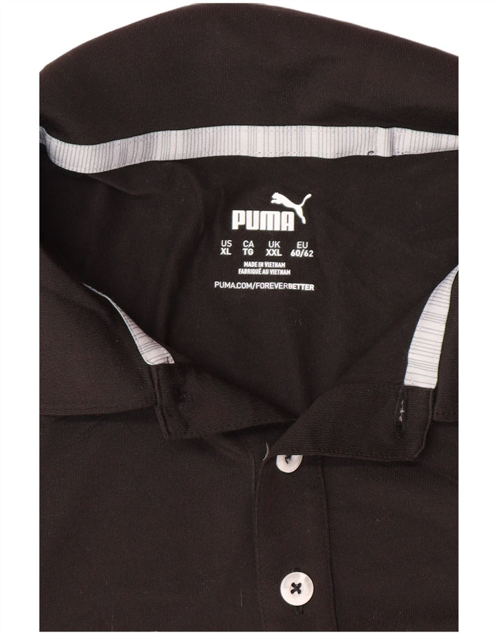 PUMA Polo para hombre 2XL Gris Colorblock