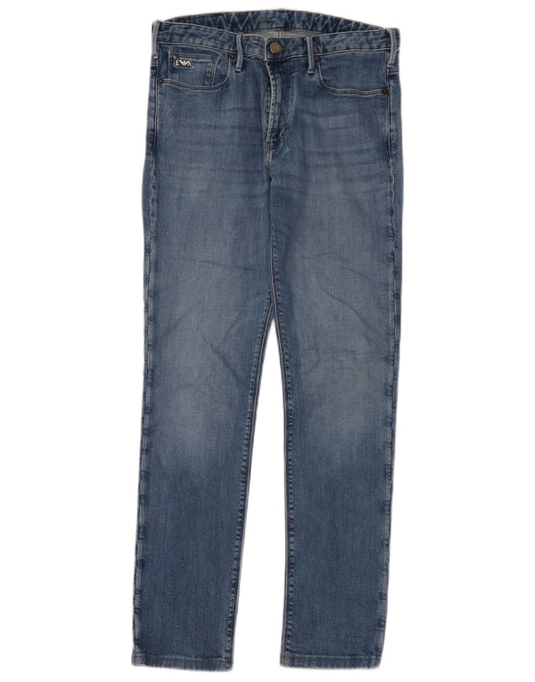 Emporio Armani Vaqueros ajustados para hombre W31 L30 Algodón azul