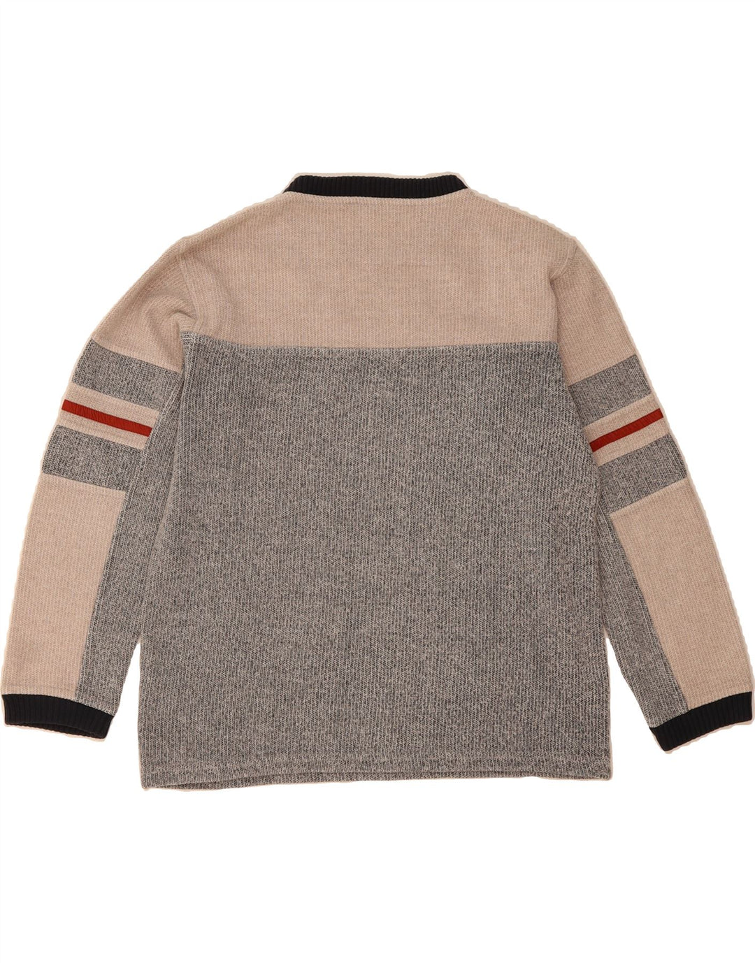 FILA Boys Sweatshirt Jumper 13-14 Years Large  Grey Colourblock Vintage Fila and Second-Hand Fila from Messina Hembry 