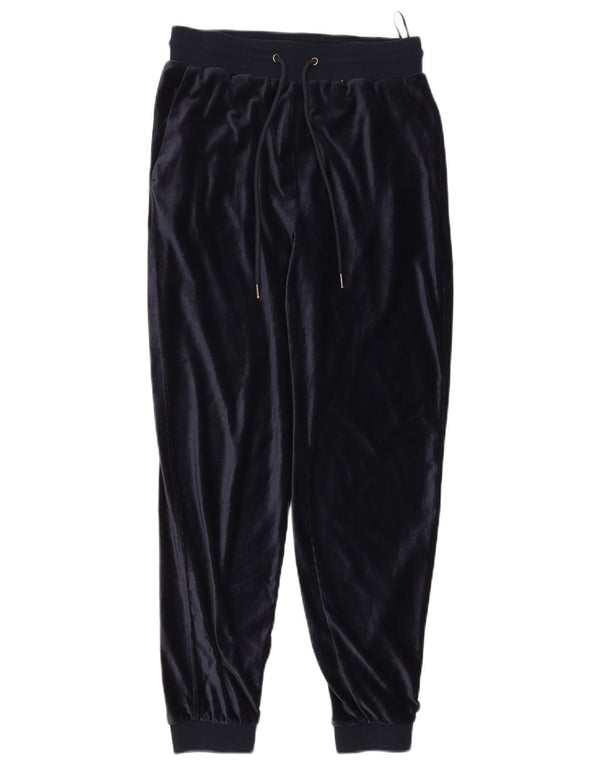 Marks & Spencer Pantalones de Chándal para Mujer Joggers UK 10 Small Azul Marino