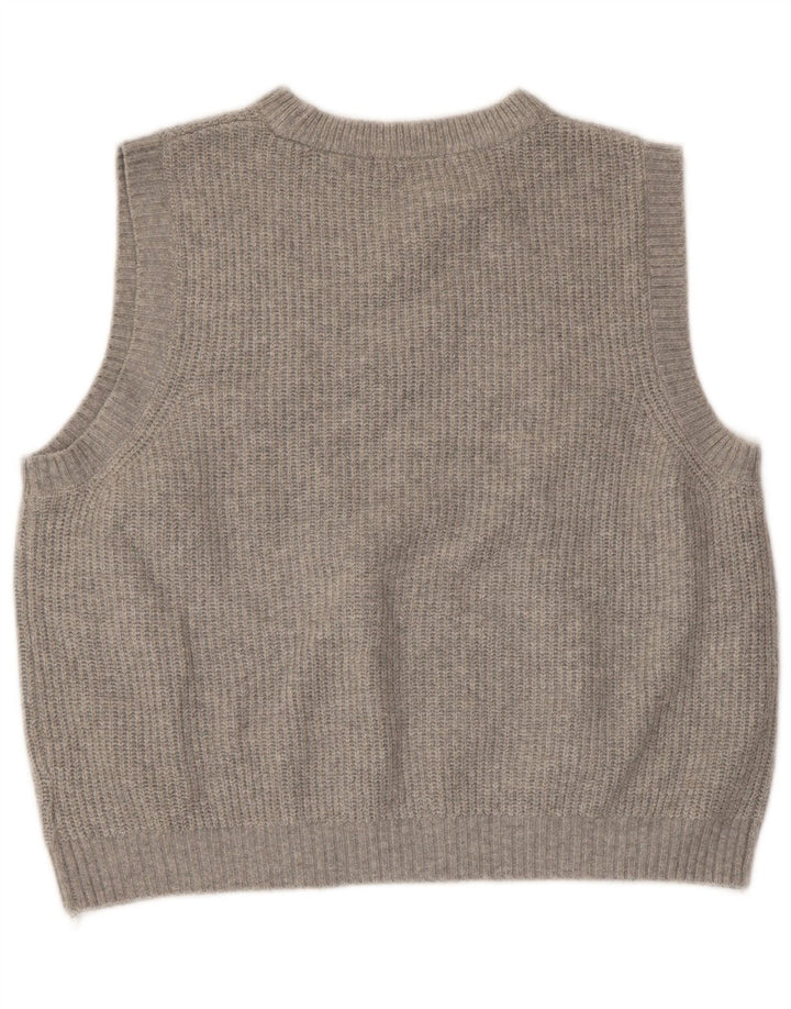 Marks & Spencer Camiseta sin mangas extragrande para mujer UK 46 Poliéster gris grande