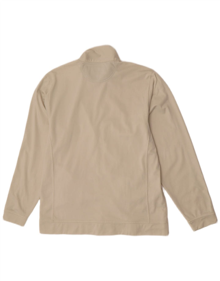 Champion Chaqueta de chándal para hombre, talla grande, color beige