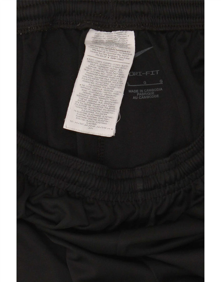 Nike Dri Fit - Pantalón de chándal para hombre, poliéster, color negro