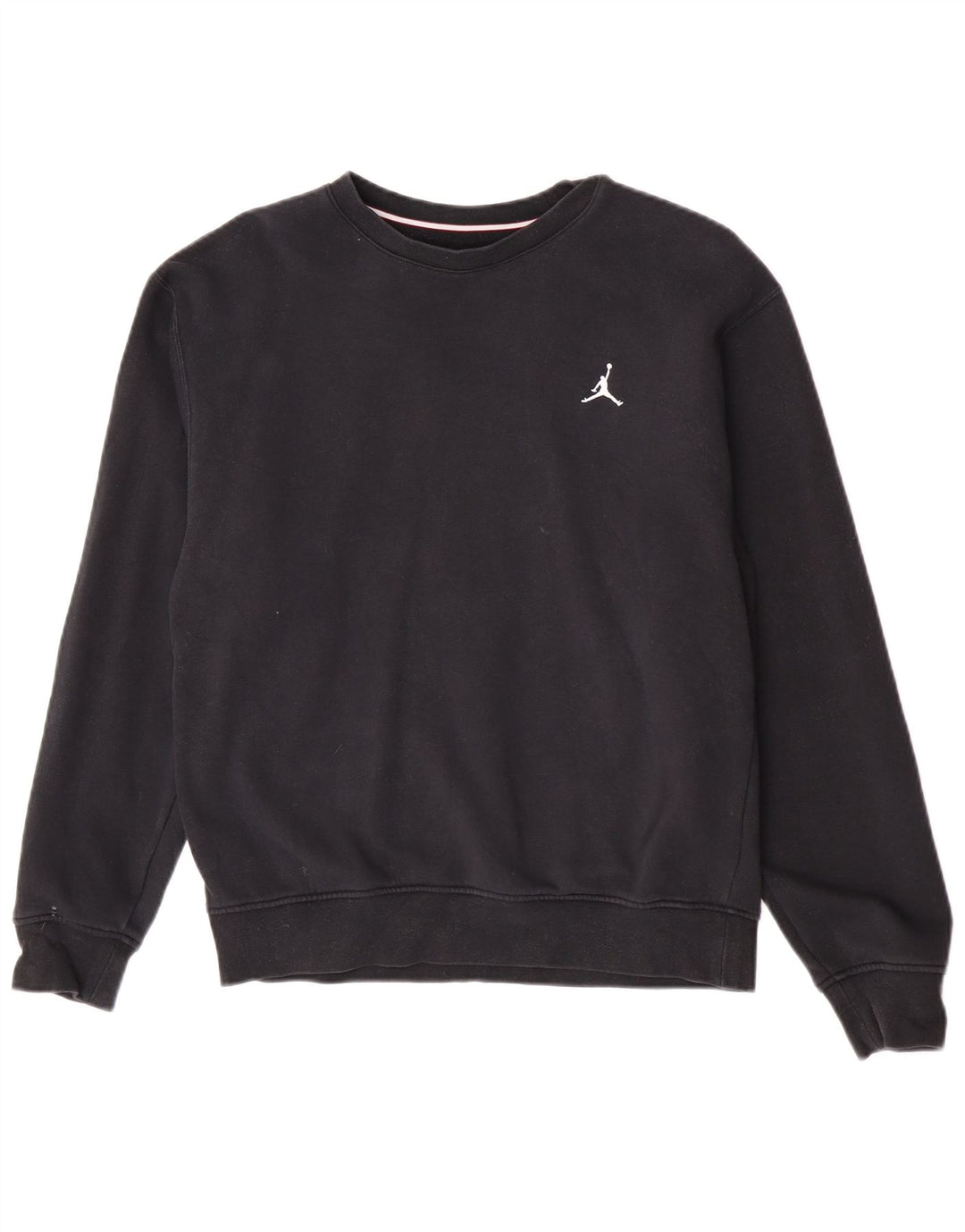 Jordan Hombre Sudadera Jumper Pequeño Algodón Negro