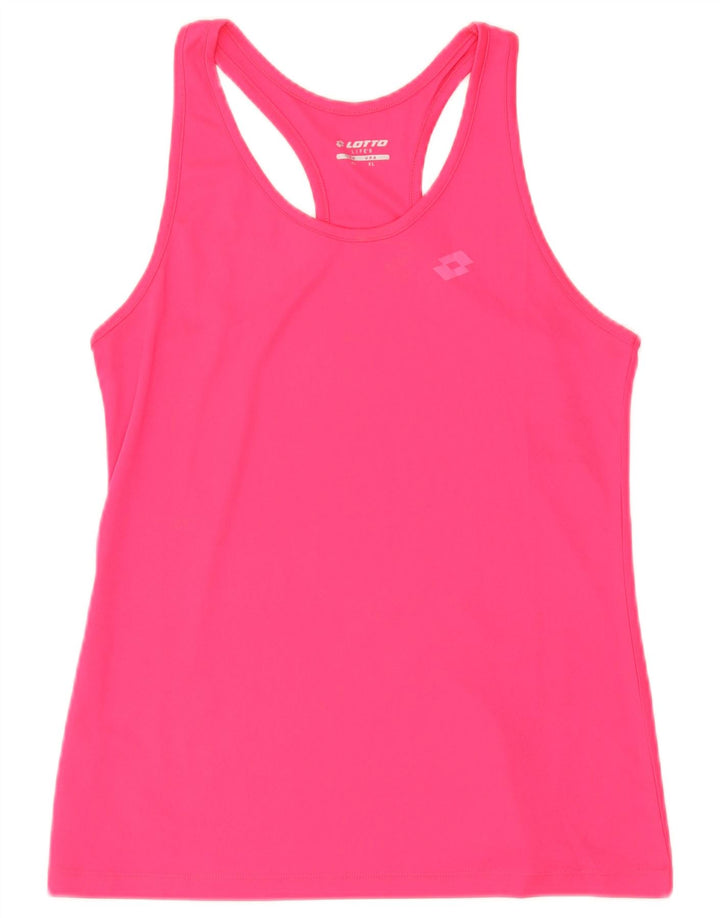 Lotto Top sin mangas para mujer ES 40 XL Rosa