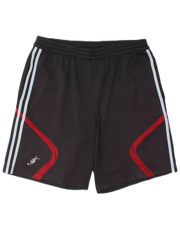 Adidas Mens Climacool Sport Shorts Grande Negro Colorblock Poliéster