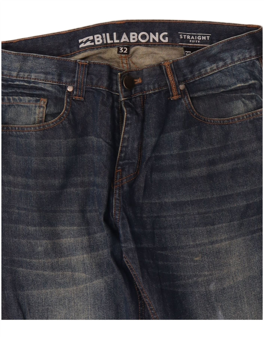 Vaqueros rectos Billabong para hombre W32 L32 Algodón azul