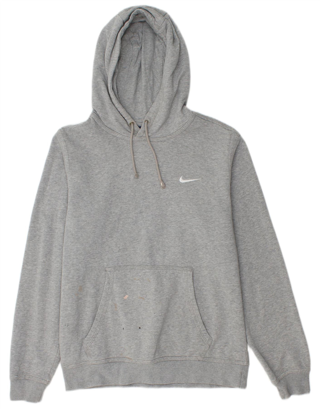 Sudadera con capucha Nike para hombre - Jersey de algodón moteado en gris medio