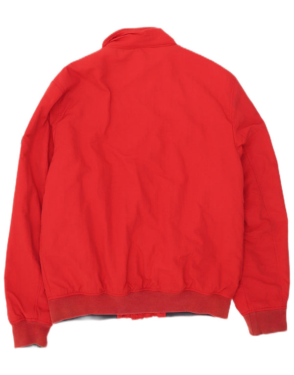Tommy Hilfiger Chaqueta Bomber para Hombre UK 36 Small Poliamida Roja