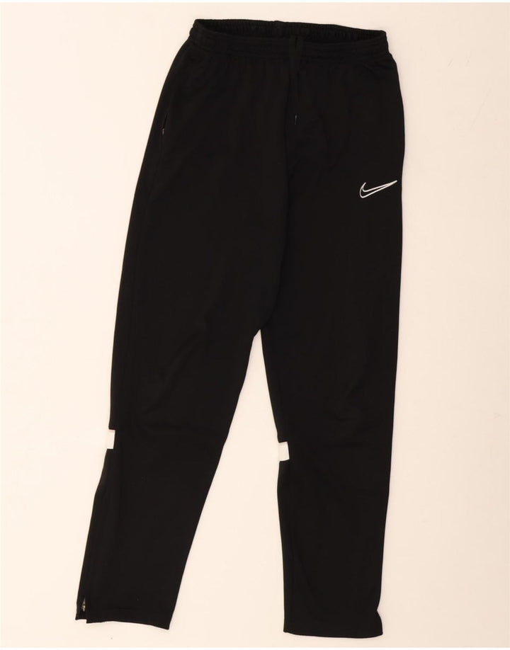Nike Pantalones de chándal para niño 13-14 años XL Negro Colorblock Poliéster