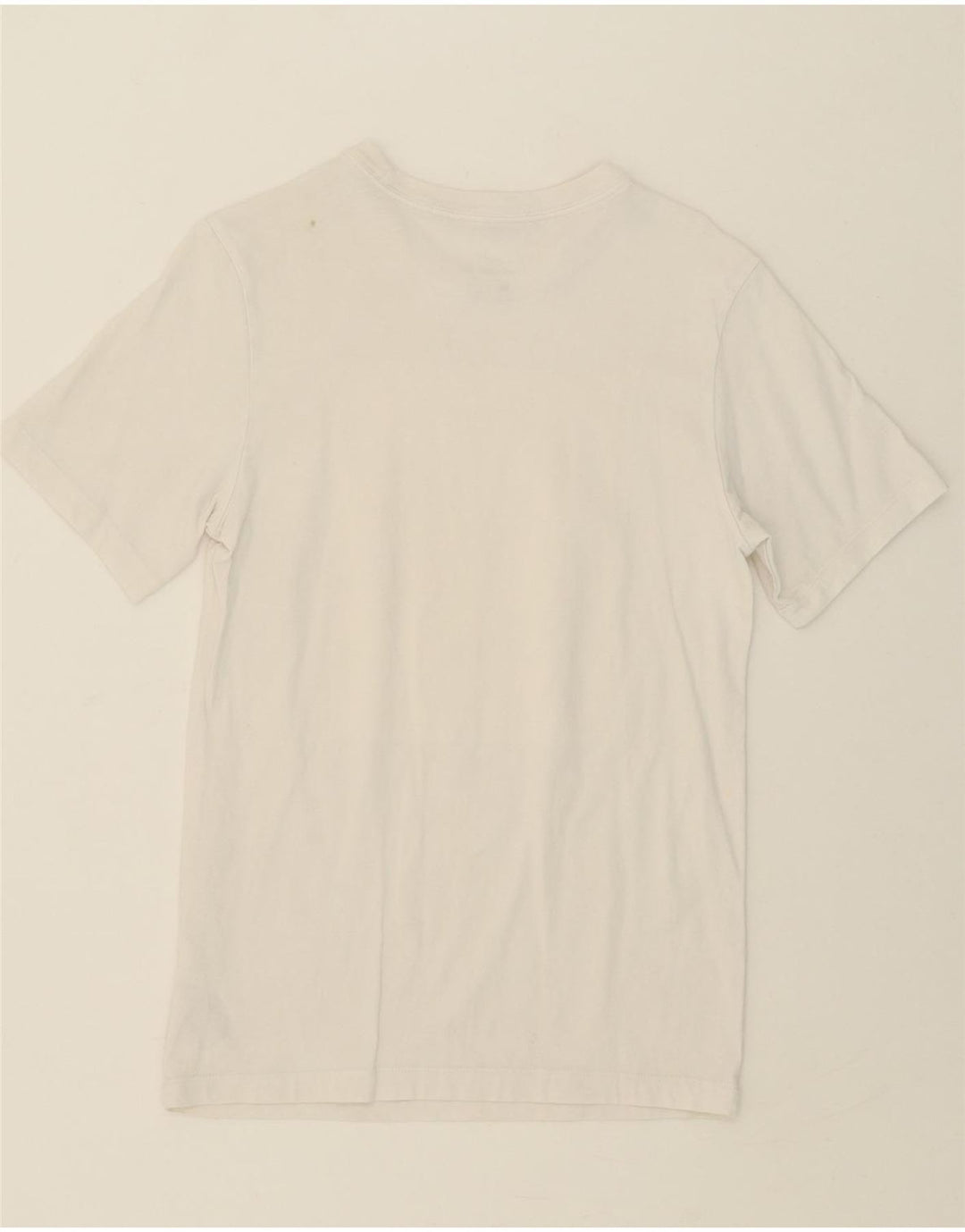 NIKE Mens Graphic T-Shirt Top Small White Cotton Vintage Nike and Second-Hand Nike from Messina Hembry 