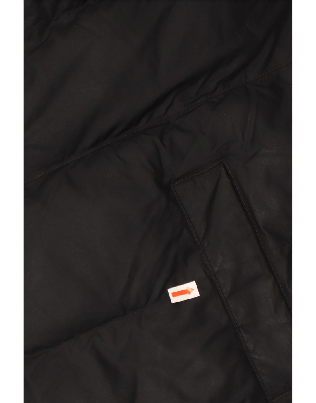 NIKE Chaqueta acolchada con capucha para niño 13-14 años XL Negro Poliéster