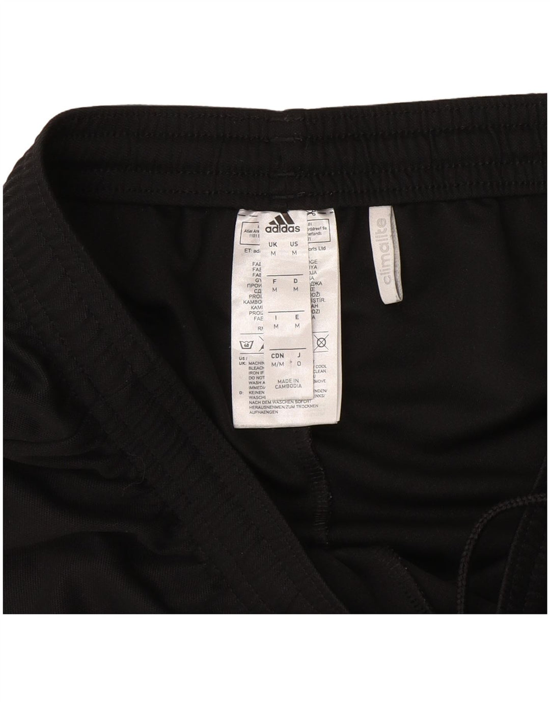 Adidas Mens Climalite Sport Shorts Medio Negro Poliéster