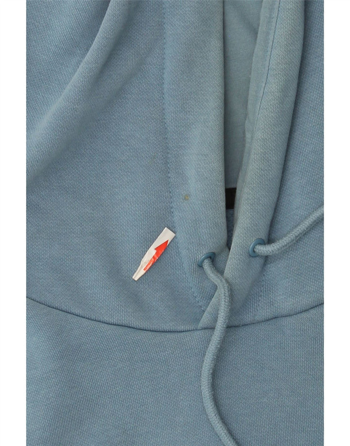 Puma Hombre Sudadera Con Capucha Jumper Small Azul Algodón