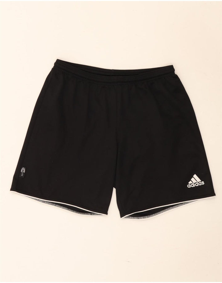 Adidas Mens Climalite Sport Shorts Medio Negro Poliéster