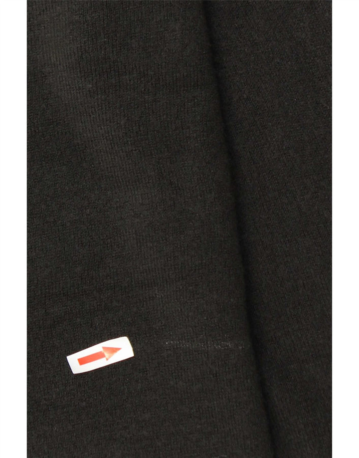 Marks & Spencer - Jersey de cuello redondo para mujer, talla 40, talla mediana, acrílico negro