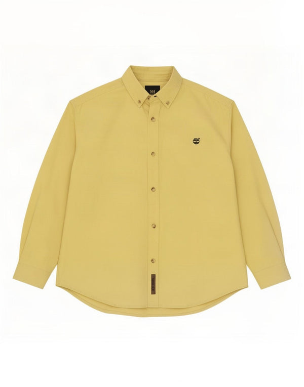 Camisa Timberland Niño 9-10 Años Amarillo Algodón