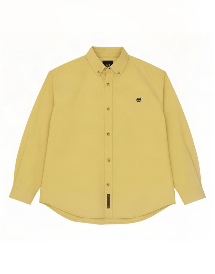 Camisa Timberland Niño 9-10 Años Amarillo Algodón