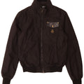 Refrigiwear Chaqueta Bomber para Niños 13-14 Años Grande Poliamida Negra