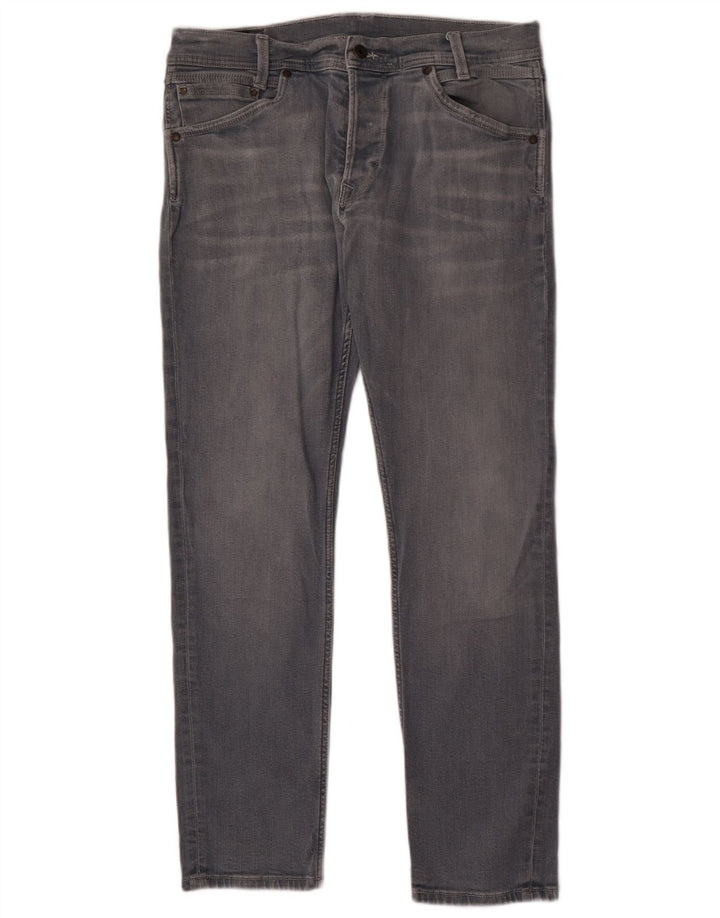 PEPE Jeans Hombre Slim W34 L31 Gris