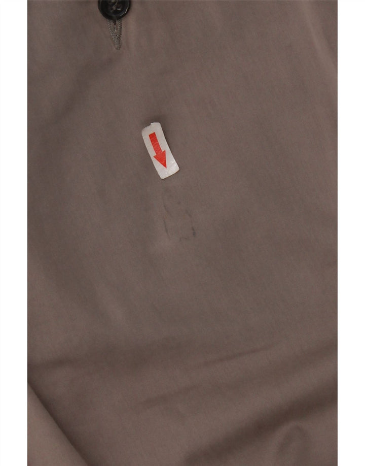 Dockers Pantalón chino de corte regular para hombre W36 L32 Algodón gris