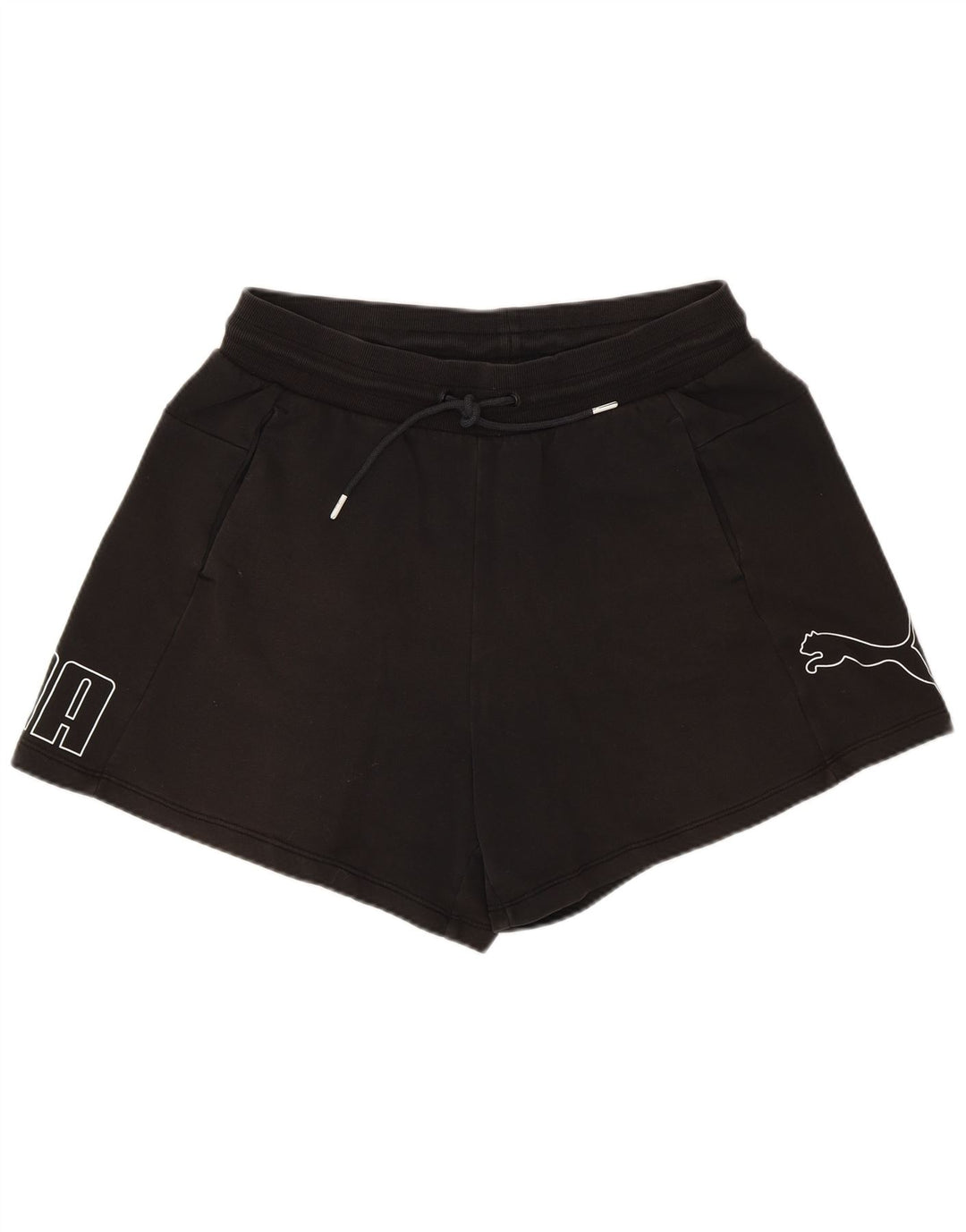 Puma Mujer Graphic Sport Shorts Grande Negro
