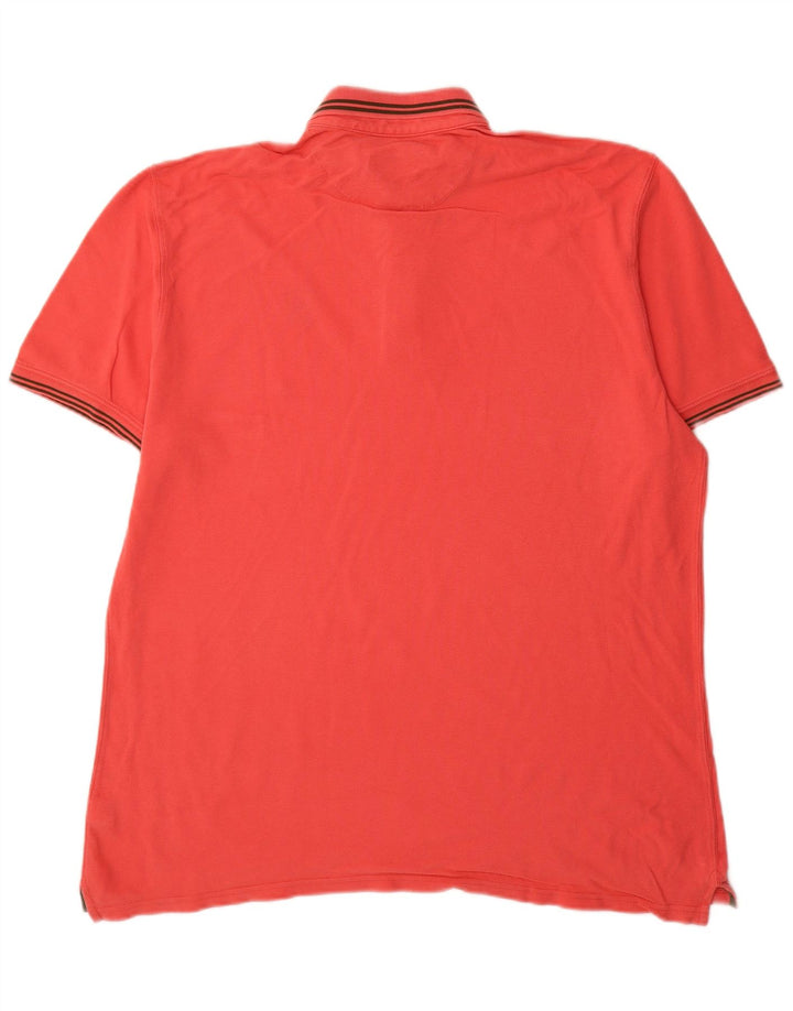 Massimo Dutti Polo Hombre 2XL Rojo Algodón