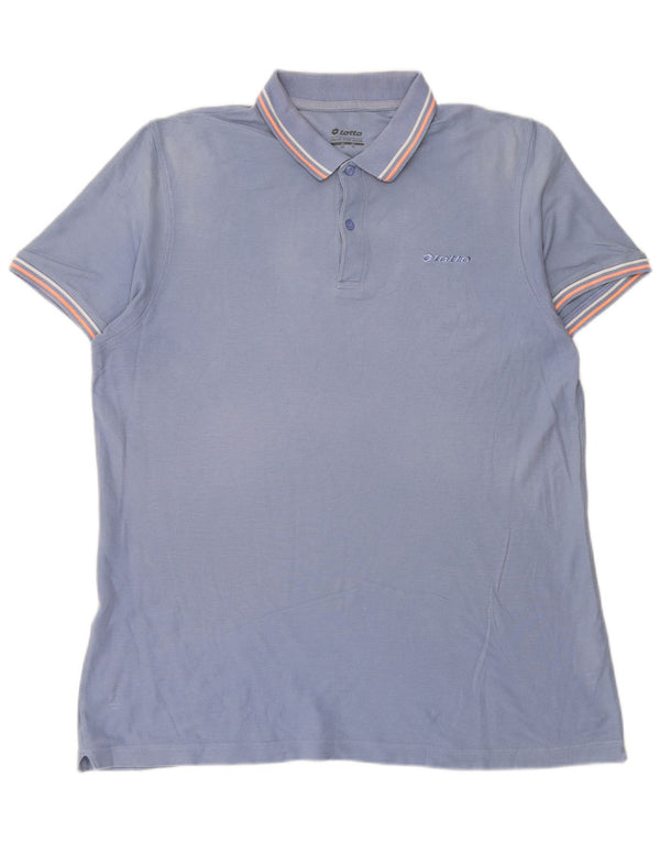 LOTTO Polo Hombre 2XL Algodón Azul