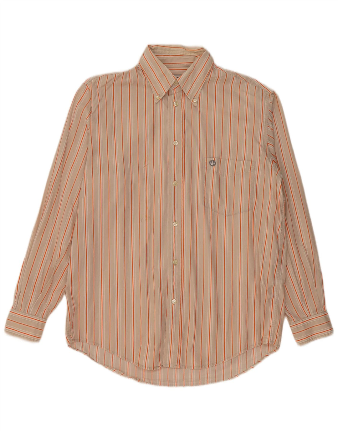 Murphy & Nye Camisa para hombre Algodón a rayas beige medio