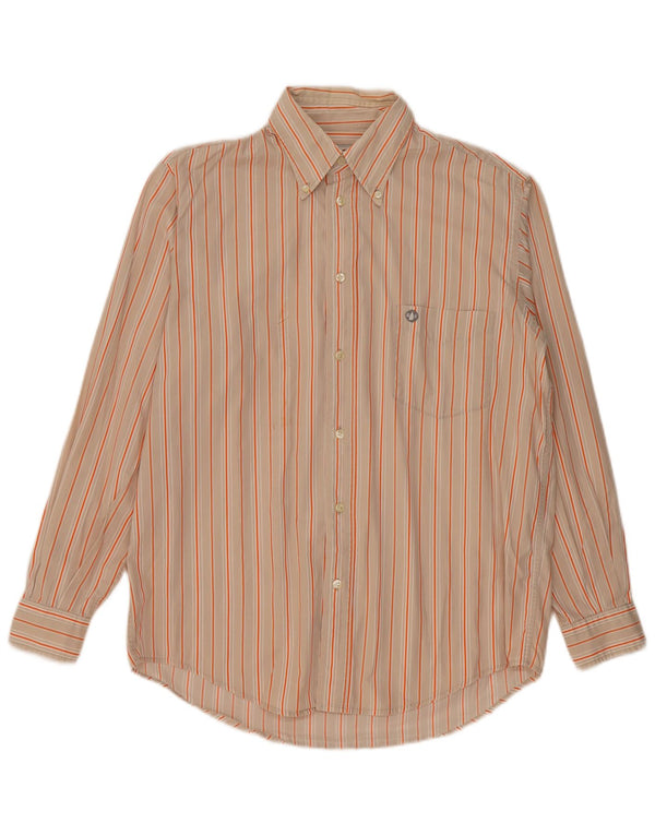 Murphy & Nye Camisa para hombre Algodón a rayas beige medio