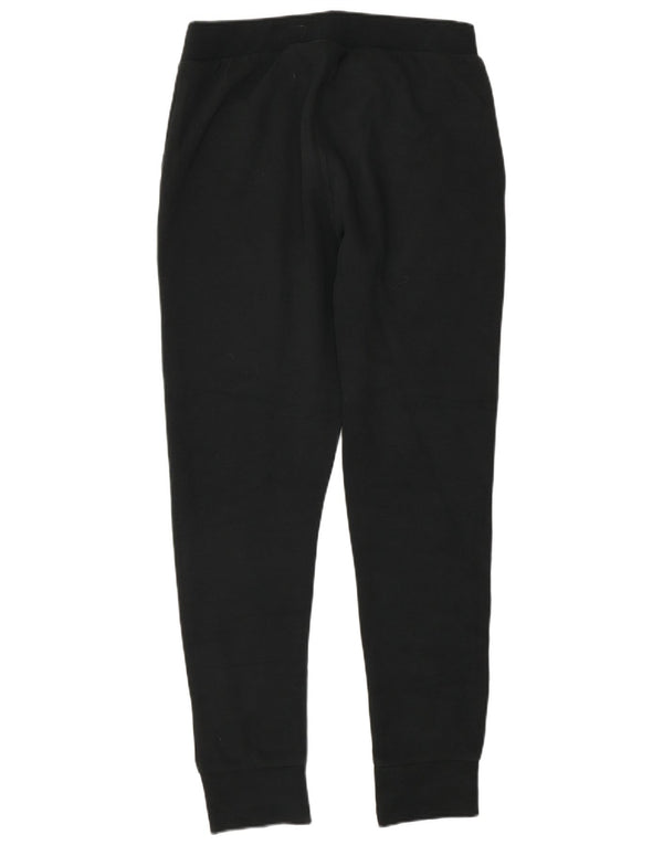 Kappa Hombre Pantalones De Chándal Joggers Small Negro Algodón