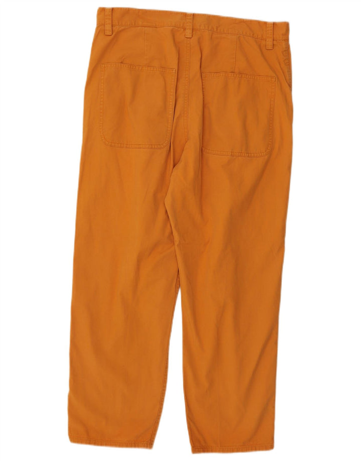 Cos Pantalones cortos con pinzas para mujer EU 38 Medium W32 L23 Amarillo