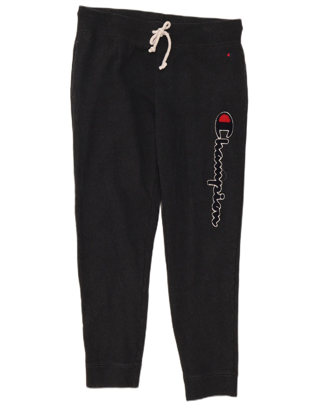 Champion Pantalones De Chándal Gráfico Joggers De Algodón Gris Medio |
