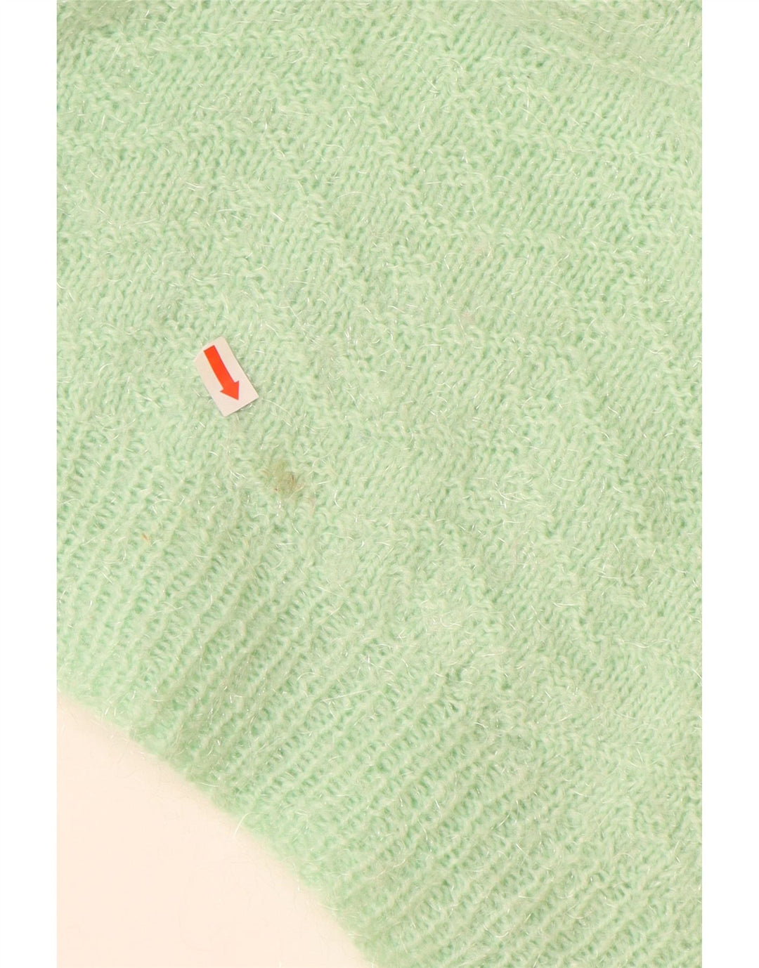 VINTAGE Mujer Barco Cuello Jersey Suéter Reino Unido 18 XL Verde